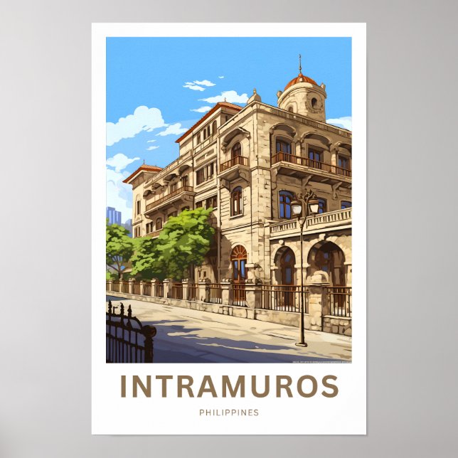 Intramuros Philippines Poster (Front)