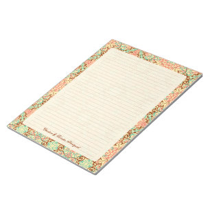 Intricate Arabesque, notepad