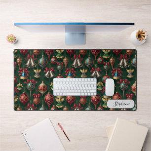 Intricate Classic Ornament Custom Desk Mat