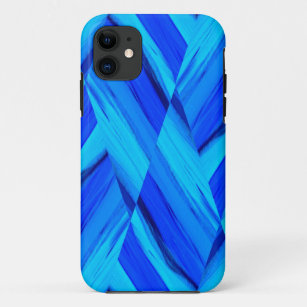 Intricate Cobalt Blue Marble Pattern Case-Mate iPhone Case