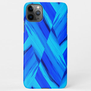 Intricate Cobalt Blue Marble Pattern iPhone 11Pro Max Case