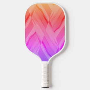 Intricate Coral and Pink Hues Marble Pattern Pickleball Paddle