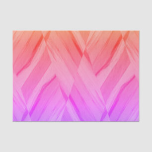 Intricate Coral and Pink Hues Marble Pattern Tissue Paper