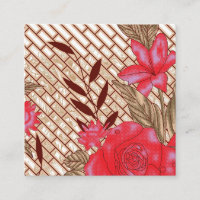 Intricate fabric design featuring floral patterns