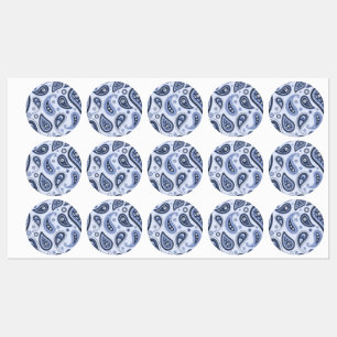 Intricate Floral Paisley Print Design
