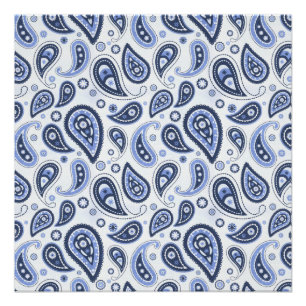 Intricate Floral Paisley Print Design