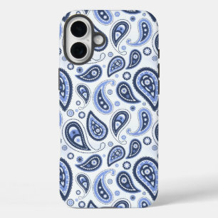 Intricate Floral Paisley Print Design iPhone 16 Plus Case