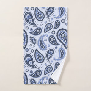 Intricate Floral Paisley Print Design Hand Towel