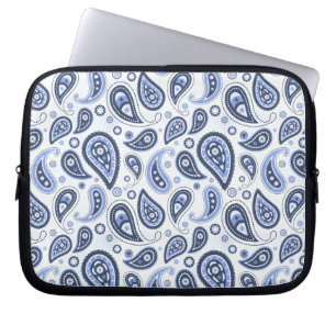 Intricate Floral Paisley Print Design Laptop Sleeve