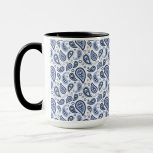 Intricate Floral Paisley Print Design Mug