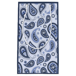 Intricate Floral Paisley Print Design Small Gift Bag