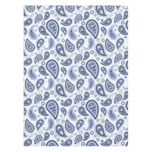 Intricate Floral Paisley Print Design Tablecloth