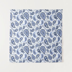 Intricate Floral Paisley Print Design Tapestry