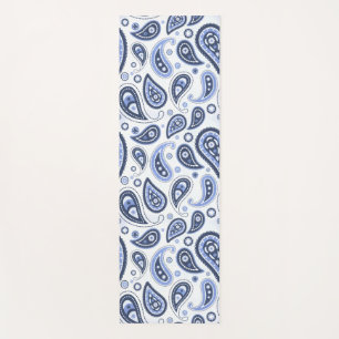 Intricate Floral Paisley Print Design Yoga Mat