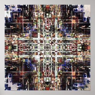 Intricate Geometric Patterns Poster