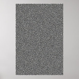 Intricate Geometric Repeating Pattern Poster