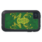 Intricate Golden Green Tree Frog