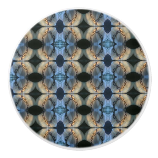 Intricate Infinity  Ceramic Knob (Front)