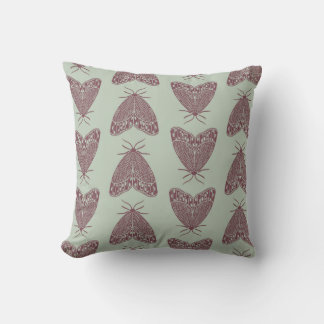  Intricate Moth Pattern Cushion