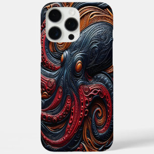 Intricate Octopus: Art in Motion iPhone 16 Pro Max Case