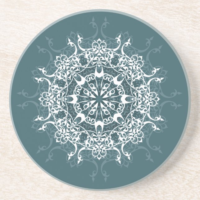 Intricate Ornament Coaster (Front)