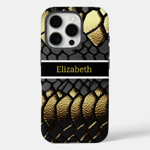 Intricate pattern of a snake's skin iPhone 16 pro case