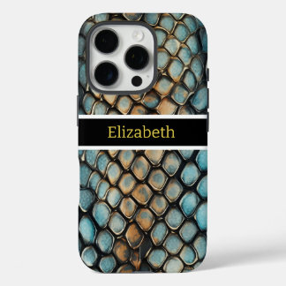 Intricate patterns of a venomous snake's skin iPhone 16 pro case