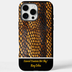 Intricate patterns of snake skins in natural light iPhone 16 pro max case