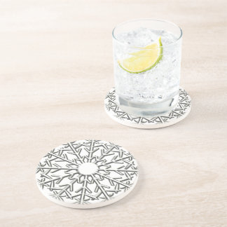 Intricate Snowflake Coaster