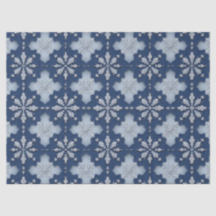 Intricate Snowflake Pattern Tissue Paper