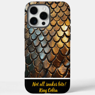 Intricate texture of a poisonous snake’s skin iPhone 16 pro max case