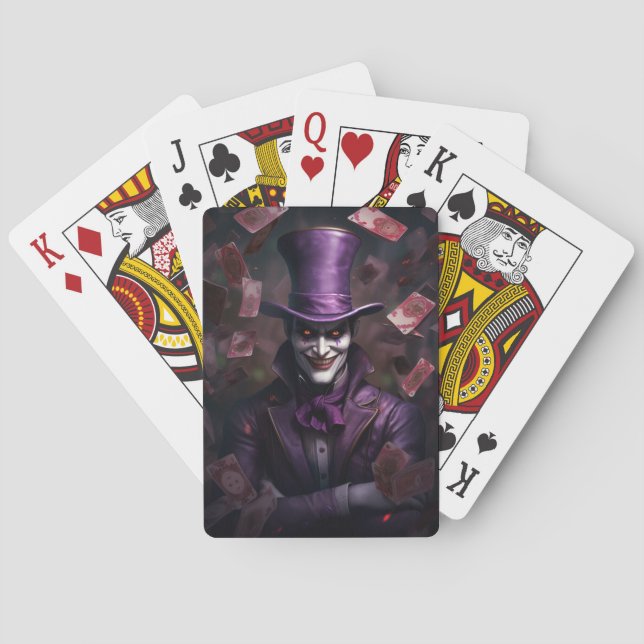 Intrigue card game of Joker and cards (Back)