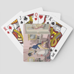 Intrigue, plate 10 from 'The Necessary Qualificati Playing Cards