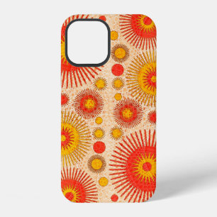 Intriguing modern abstract design with floral and  iPhone 12 case