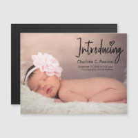 Introducing Chic Custom Baby girl Photo Name