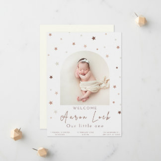 Introducing Our Little Miracle: [Baby's Name] Has  Announcement