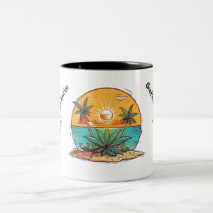 Introducing the Island Dreams - The Caribbean Frie Two-Tone Coffee Mug
