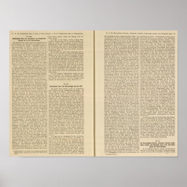 Introduction 1819 Germany IIIV Poster (Front)