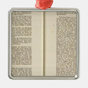 Introduction 4041 Spanien u Portugal III Metal Tree Decoration