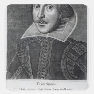 Introduction, 'Mr. William Shakespeares Square Sticker