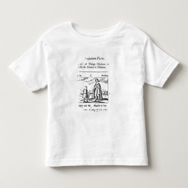 Introduction to 'Orbis Sensualium Pictus' Toddler T-Shirt (Front)