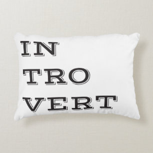 Introvert Accent Pillow