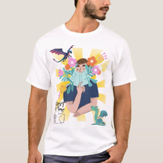 Introvert Beardie Lover Shirt – Cute Bearded Drago