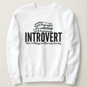 Introvert Book Lover Sweatshirt