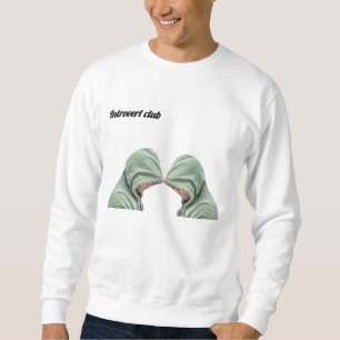 “Introvert Club Hoodie – Funny Cosy Sweatshirt for