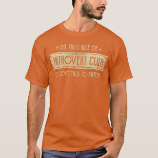 Introvert Club T-Shirt