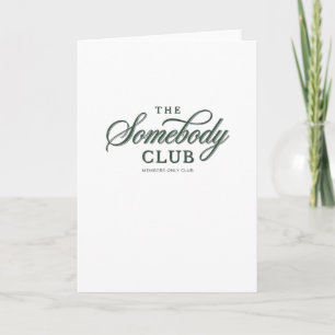 Introvert Homebody The Homebody Club Tee, Cosy Card