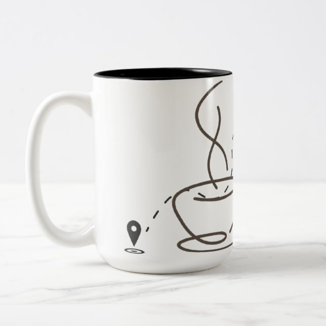 Introvert Humour Mug for Tired Humans (Left)