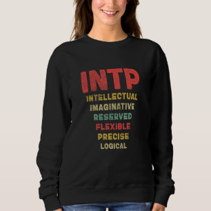 Introvert Intp Intellectual Imaginative Reserved V Sweatshirt