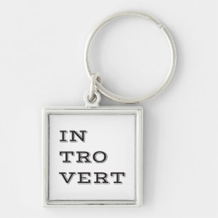 Introvert Keychain